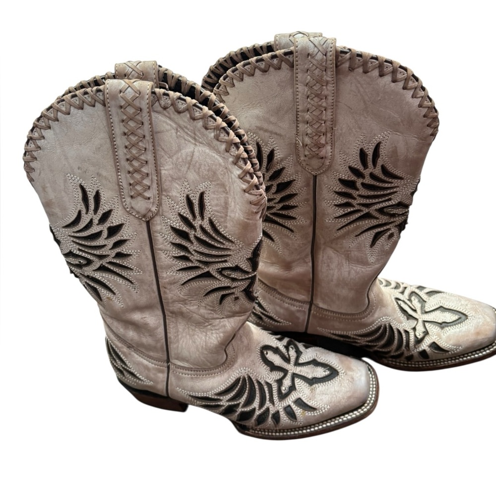 J.B. Dillon Buttercup Women's Western Boots- EUC - Picture 5 of 9
